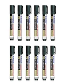 Rubenis Marker Beyaz Tahta Kalemi Siyah 12li 056177 - 1