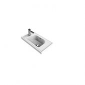 Turkuaz Cerastyle Frame Etajer Uyumlu Lavabo 50x28cm Soldan Delik - 2