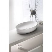 Turkuaz Cerastyle One Lavabo 67x42cm Çanak Tezgah Üstü (Deliksiz) - 1