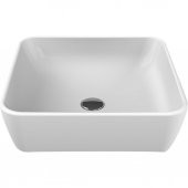 Turkuaz One Lavabo 46 46 cm, Tezgah Üstü Çanak Kare Model - 1
