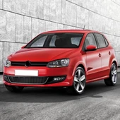 VW Polo 2010-2014 Vites Topuzu Körüğü Çerçevesi Oval Krom 6R0711113T - 2