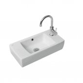 Turkuaz Cerastyle City Lavabo 25x50 Cm (Batarya Deliği Sağdan) - 1