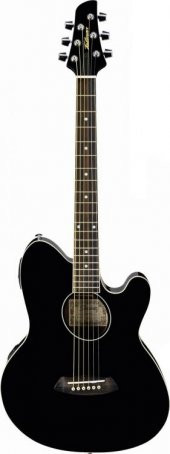 Ibanez TCY10E-BK Elektro Akustik Gitar - 1