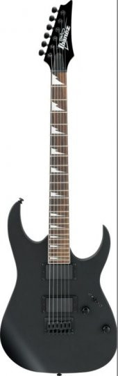 IBANEZ GRG121DX BKF GIO Serisi Siyah Flat Elektro Gitar - 1