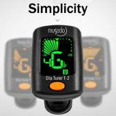 CHERUB T-2 MUSEDO DIJITAL TUNER CHERUB, Musedo T-2 , Digital Gitar ve Ukulele Akort Aleti - 1