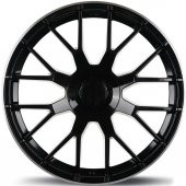 EMR-20162-04 9.5x20" -5x112 ET43 66.6 Matt Black Lip Diamond Jant (4 Adet) - 2