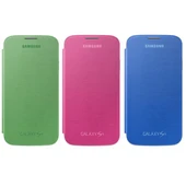 Samsung i9500 Galaxy S4 Flip Cover Orjinal Kılıf 3'lü Paket thumbnail 10