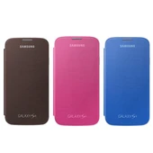 Samsung i9500 Galaxy S4 Flip Cover Orjinal Kılıf 3'lü Paket thumbnail 2