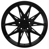 Marseille ARC-19177-45 8.5x19"-5x120 ET33 72.6 Matt Black Jant (4 Adet) - 2