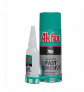 Akfix 705 Profesyonel Hızlı Yapıştırıcı Japon 400 mL 100 gr - 1