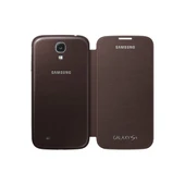 Samsung Galaxy S4 Flip Cover Orjinal Kılıf - Kahverengi EF-FI950BAEGWW (Outlet) - 1