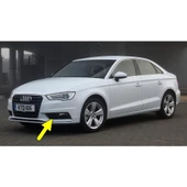 Audi A3 Sedan 2013-2016 Ön Tampon Sol Sis Farı Kapağı Krom 8V5807681A thumbnail 1