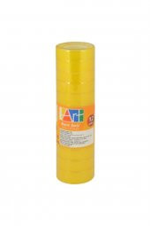 Kulinart Şeffaf 12li Para Kırtasiye Ofis Seloteyp Bant 12 Mm X 10 Metre - 1