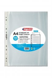 Bigpoint Poşet Dosya Standart 40 Mikron 100lü Paket - 1
