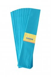 Lino 50x200 Cm. Mavi Lüx Krapon Kağıdı 10lu - 1