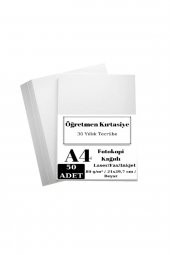 Öğretmen Kırtasiye A4 Fotokopi Kağıdı 50li Paket 80 Gr - 1