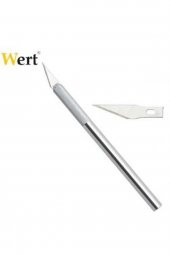 WERT Neşter Bisturi Tipi Hobi Maket Bıçağı 2163 - 1