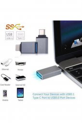 ACER SWİFT 1 SF114-32-P3JY İÇİN TYPE-C TO USB 3.0 DÖNÜŞTÜRÜCÜ - 2