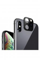 Siyah Apple Iphone X Cp-03 Zore Iphone 11 Pro Max Kamera Lens Dönüştürücü - 1