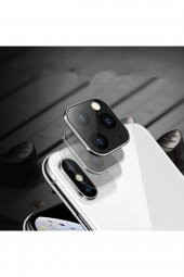 Siyah Apple Iphone X Cp-03 Zore Iphone 11 Pro Max Kamera Lens Dönüştürücü - 3