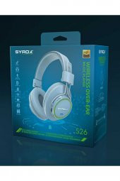 S26-kulaklık Üstü Kulaklık Bluetooth-stere0-mıcrosd-fm-aux Gri - 1