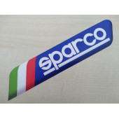SPARCO STİCKER 2li Takım 9,5x2cm AYNA STİCKER SPARCO YAZISI - SPARCO ETİKETİ, ÇIKARTMASI - 2