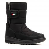 Albishoes Kaymaz Taban Cırtlı Kız Çocuk Suya Dayanıklı Kürklü Termal Kar Botu - 1