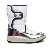 Albishoes Kaymaz Taban Cırtlı Kız Çocuk Suya Dayanıklı Kürklü Termal Kar Botu - 1