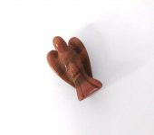 Doğal Taş 3.5 Cm Mini Melek Heykel Doğal Taş Oyma Cep Koruyucu Şifa Taşı Şanslı - 2