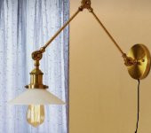 MYLİGHTS ÜÇ MAFSALI OKUMA LAMBASI KABLOLU AHANTARLI FİŞLİ - 1