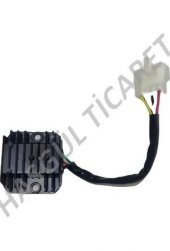 Hsgl Motorsiklet Scooter Konjektör RS 5 Kablo tek Soket (Regülatör) - 1