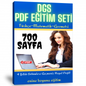 DGS Hazırlık Eğitim Seti (700 Sayfalık PDF Kitabı) - 1