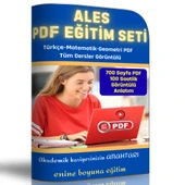 Ales Hazırlık Eğitim Seti (700 Sayfalık Pdf Kitabı) - 1