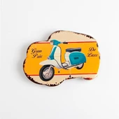 Buzdolabı Magneti Scooter Gran Prix Lambretta thumbnail 1