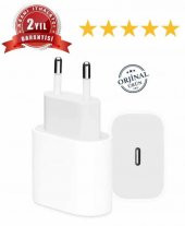 Apple iPhone 11/12/13/14 Pro Max Tüm Serilere Uyumlu Hızlı 20W Usb C Adaptör Başlık - 6