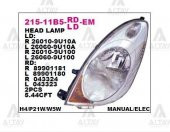 DEPO/215-11B5L-LD-EM/FAR NOTE 06-09 MANUEL-ELEKTRİKLİ SOL - 1