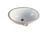 Turkuaz Cerastyle Tezgah Altı Hilton Yapıştırma Lavabo 44x34 cm - 1