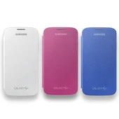 Samsung i9500 Galaxy S4 Flip Cover Orjinal Kılıf 3'lü Paket thumbnail 3