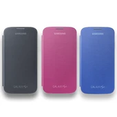 Samsung i9500 Galaxy S4 Flip Cover Orjinal Kılıf 3'lü Paket thumbnail 3