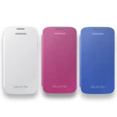 Samsung i9500 Galaxy S4 Flip Cover Orjinal Kılıf 3'lü Paket thumbnail 10