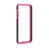 Tavik Apple iPhone 5C Kılıf Bumper Siyah - Pembe PKG1658 thumbnail 1