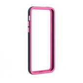 Tavik Apple iPhone 5C Kılıf Bumper Siyah - Pembe PKG1658 thumbnail 2