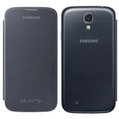 Samsung i9500 Galaxy S4 Orjinal Flip Cover Kılıf - Siyah EF-FI950BBEGWW thumbnail 3