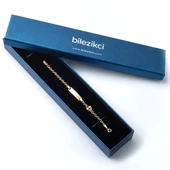 Çekim Gücü 14 Ayar Altın Çocuk Künyesi thumbnail 5