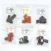 MUM BOYASI KONSANTRE GRANÜL PARAFİN - SOYA WAX MUM BOYASI SET 6 RENK 60 GR - 1