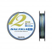 Daiwa Saltiga 12 Braid 0,35mm 300m Multicolor İp Misina     - 1