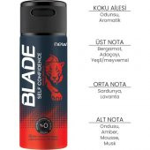 Blade Self Confidence Deodorant 3X150ML - 3