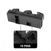 GPR AUTO PARTS NİSSAN X-TRAİL CAM DÜĞMESİ ANAHTARI SOL DÖRTLÜ 2014-2018 thumbnail 4