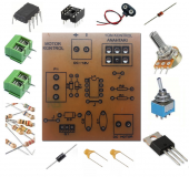 DC Motor Hız ve Yön Kontrol Devresi - Demonte(Montesiz) thumbnail 1