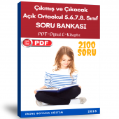 Çıkmış ve Çıkacak Açık Ortaokul Soru Bankası - 1